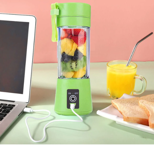 Juicer Portable Outdoor Juicing Cup Home Mini Cordless Crushed Ice Machine USB Charging
