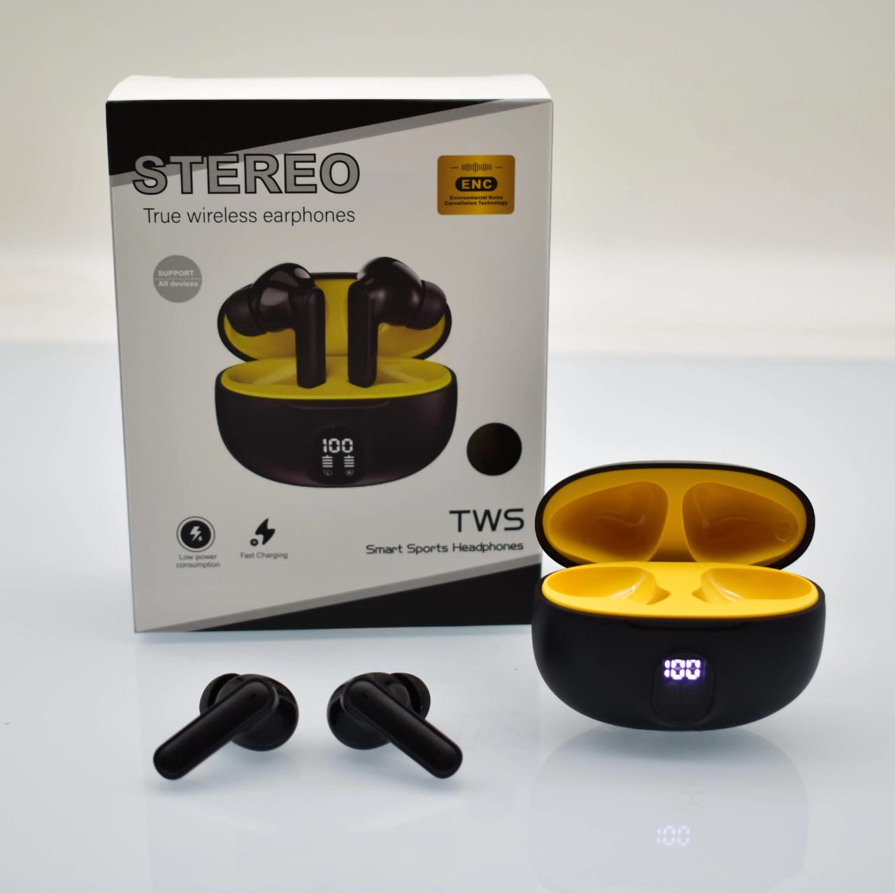 Professional Display Stereo 895B Wireless Bluetooth Earbuds With Mic LED Display Type C Fast Charging For Android IPhone