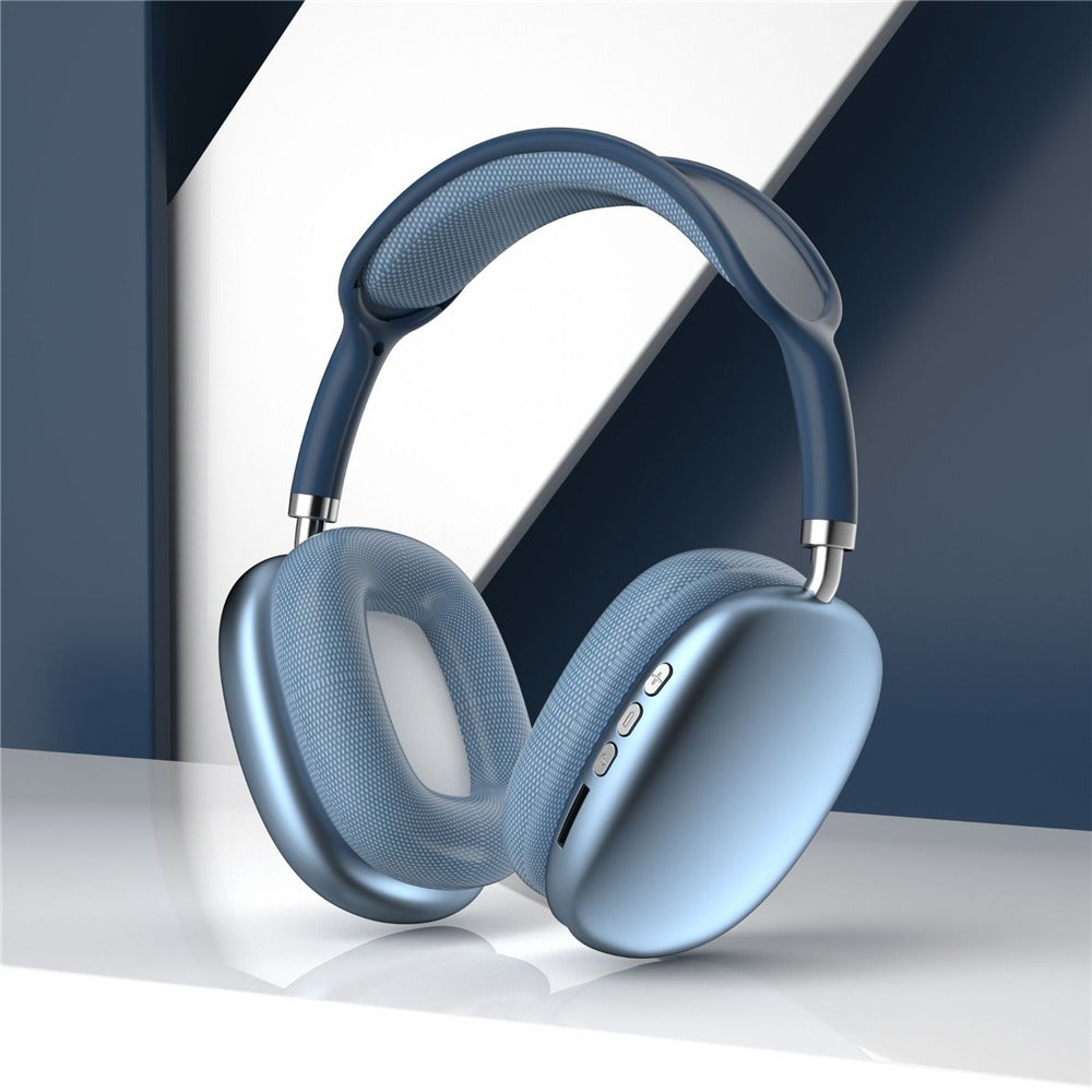 P9 Wireless Bluetooth Headphones – Fidelity Stereo Sound with Foldable Design, Soft Cushion Comfort, and Multi-Mode Playback