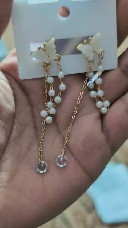 Stylish Fashion Jewelry for Women & Girls golden(pair)